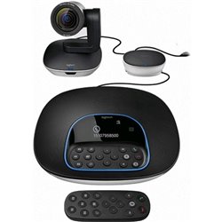 Sistema de  Videoconferencia Logitech Group/ Enfoque Automático/ Full HD