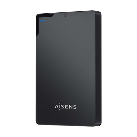 Caja Externa para Disco Duro de 2.5' Aisens ASE-2520B/ USB 3.1/ Sin tornillos