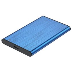 Caja Externa para Disco Duro de 2.5' Aisens ASE-2525BLU/ USB 3.1/ Sin tornillos