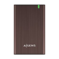 Caja Externa para Disco Duro de 2.5' Aisens ASE-2525BWN/ USB 3.0/ Sin tornillos