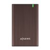 Caja Externa para Disco Duro de 2.5' Aisens ASE-2525BWN/ USB 3.0/ Sin tornillos