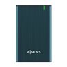 Caja Externa para Disco Duro de 2.5' Aisens ASE-2525PB/ USB 3.0/ Sin tornillos