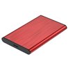 Caja Externa para Disco Duro de 2.5' Aisens ASE-2525RED/ USB 3.1/ Sin tornillos