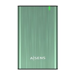 Caja Externa para Disco Duro de 2.5' Aisens ASE-2525SGN/ USB 3.0/ Sin tornillos