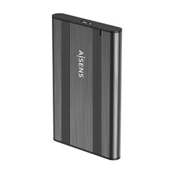 Caja Externa para Disco Duro de 2.5' Aisens ASE-2526GR/ USB 3.1/ Sin tornillos