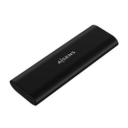 Caja Externa para Disco SSD M.2 SATA/NVMe Aisens ASM2-014B/ USB 3.2/ Sin tornillos