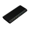 Caja Externa para Disco SSD M.2 SATA/NVMe Aisens ASM2-RGB012B/ USB 3.2/ Sin tornillos