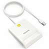 Lector de DNI y Tarjetas Aisens ASCR-SN07-W/ Blanco