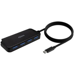 Hub USB Tipo-C Aisens A109-0716/ 4xUSB