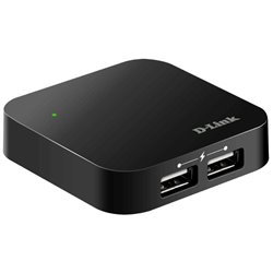 Hub USB 2.0 con Alimentación Externa D-Link DUB-H4/ 4xUSB