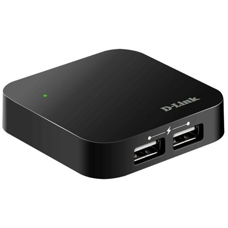 Hub USB 2.0 con Alimentación Externa D-Link DUB-H4/ 4xUSB