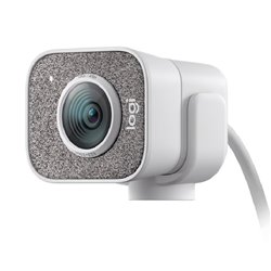 Webcam Logitech StreamCam/ Enfoque Automático/ 1920 x 1080 Full HD/ Blanca