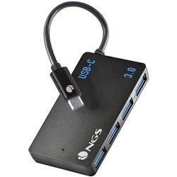Hub USB Tipo-C NGS WonderIHub4/ 4xUSB