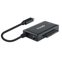 Adaptador para Discos Duros 2.5'/3.5' TooQ TQHDA-02C/ USB Tipo-C Macho - SATA