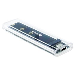 Caja Externa para Disco SSD M.2 NVMe TooQ TQE-2200/ USB 3.2/ Sin tornillos