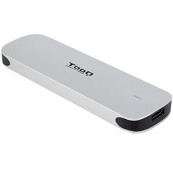 Caja Externa para Disco SSD M.2 NGFF TooQ TQE-2202S/ USB 3.1 Gen2/ Sin tornillos