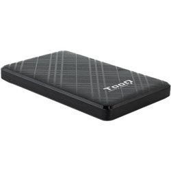 Caja Externa para Disco Duro de 2.5' TooQ TQE-2500B/ USB 3.1/ Sin Tornillos