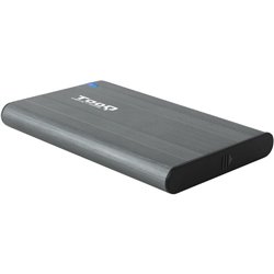 Caja Externa para Disco Duro de 2.5' TooQ TQE-2503G/ USB 3.1/ Sin Tornillos