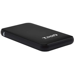Caja Externa para Disco Duro de 2.5' TooQ TQE-2528B/ USB 3.1/ Sin tornillos