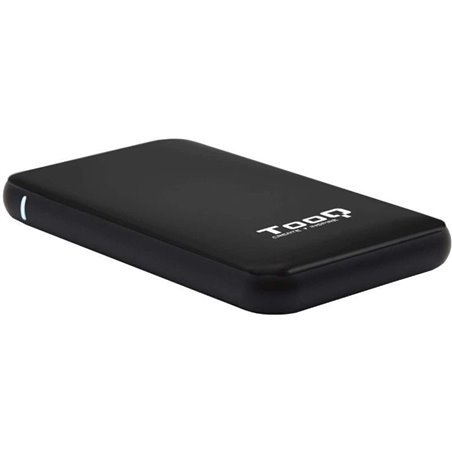 Caja Externa para Disco Duro de 2.5' TooQ TQE-2528B/ USB 3.1/ Sin tornillos