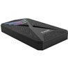 Caja Externa Gaming para Disco Duro de 2.5' TooQ TQE-2550RGB/ USB 3.1/ Sin tornillos