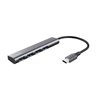 Hub USB Tipo-C Trust Halyx/ 4xUSB