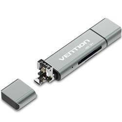 Lector de Tarjetas Externo Vention CCJH0/ USB 2.0