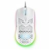 Ratón Gaming Mars Gaming MMAXW/ Hasta 12400DPI/ Blanco