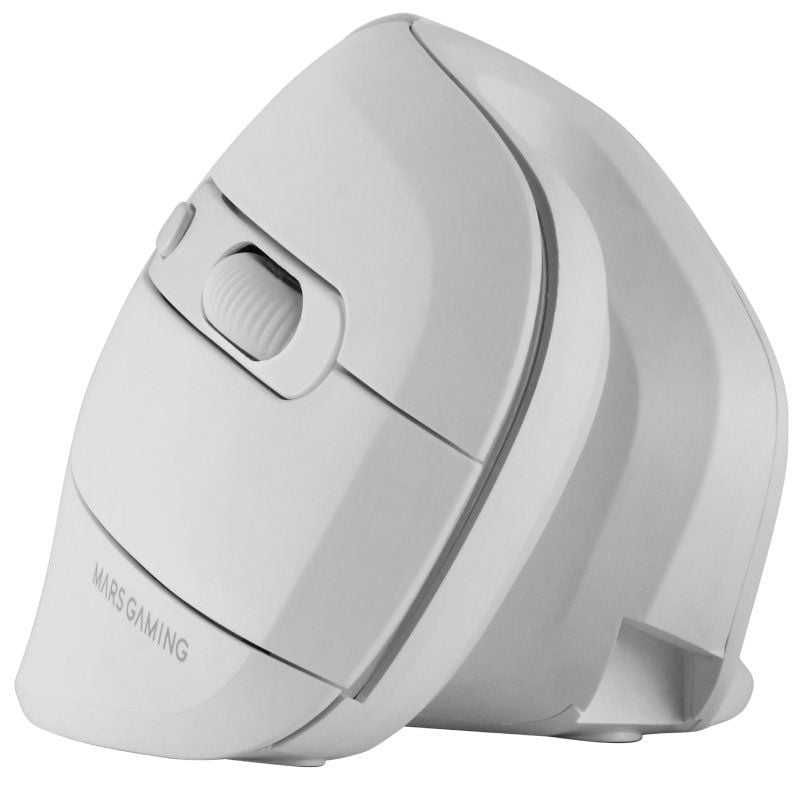 Ratón Gaming Ergonómico Inalámbrico Mars Gaming MMW-ERGOPRO/ Hasta 3200 DPI/ Blanco Ratón Gaming Ergonómico Inalámbrico Mars Gaming MMW-ERGOPRO/ Hasta 3200 DPI/ Blanco