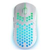 Ratón Gaming Inalámbrico Mars Gaming MMW3W/ Batería recargable/ Hasta 3200 DPI/ Blanco