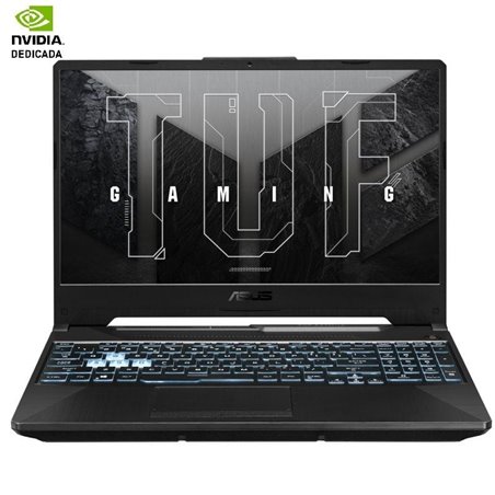 Portátil Gaming Asus TUF Gaming A15 TUF506NF-HN010 Ryzen 5 7535HS/ 16GB/ 512GB SSD/ GeForce RTX 2050/ 15.6'/ Sin Sistema Operati