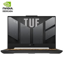 Portátil Gaming Asus TUF F15 TUF507ZC4-HN231 Intel Core i5-12500H/ 16GB/ 512GB SSD/ GeForce RTX 3050/ 15.6'/ Sin Sistema Operati