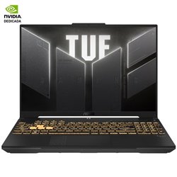 Portátil Gaming Asus TUF Gaming F16 TUF607JV-N3153 Intel Core i7-13650HX/ 32GB/ 1TB SSD/ GeForce RTX 4060/ 16'/ Sin Sistema Oper