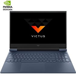 Portátil Gaming HP Victus 15-FA0042NS Intel Core i7-12700H/ 16GB/ 512GB SSD/ GeForce RTX3050/ 15.6'/ Sin Sistema Operativo