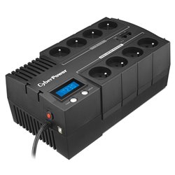 SAI Línea Interactiva Cyberpower BR700ELCD/ 700VA-420W/ 8 Salidas/ Formato Bloque