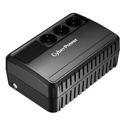 SAI Línea Interactiva Cyberpower BU650E/ 650VA-360W/ 3 Salidas/ Formato Bloque