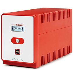 SAI Línea Interactiva Salicru SPS 1600 SOHO+/ 1600VA-960W/ 4 Salidas/ Formato Torre
