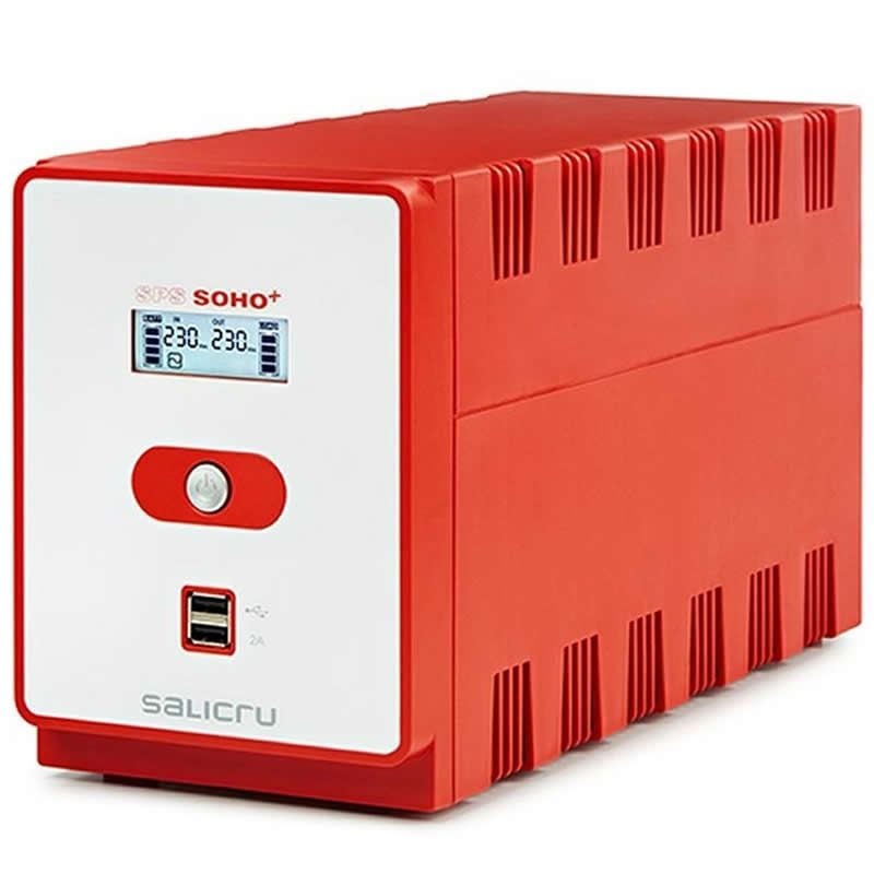 SAI Línea Interactiva Salicru SPS 1600 SOHO+/ 1600VA-960W/ 4 Salidas/ Formato Torre SAI Línea Interactiva Salicru SPS 1600 SOHO+/ 1600VA-960W/ 4 Salidas/ Formato Torre