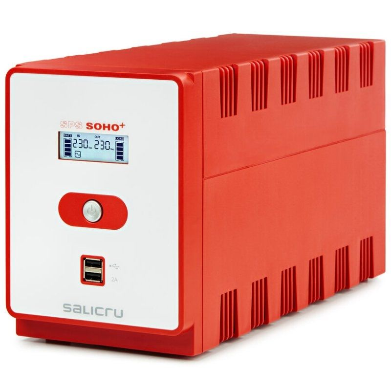 SAI Línea Interactiva Salicru SPS 1200 SOHO+/ 1200VA-720W/ 4 Salidas/ Formato Torre SAI Línea Interactiva Salicru SPS 1200 SOHO+/ 1200VA-720W/ 4 Salidas/ Formato Torre