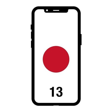 Smartphone Apple iPhone 13 256GB/ 6.1'/ 5G/ Rojo
