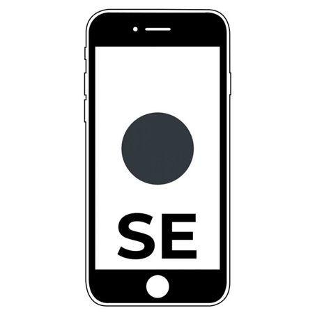 Smartphone Apple iPhone SE 2022 128GB/ 4.7'/ 5G/ Negro Medianoche
