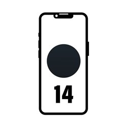 Smartphone Apple iPhone 14 128GB/ 6.1'/ 5G/ Negro Medianoche