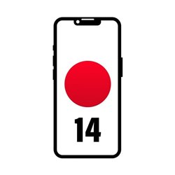 Smartphone Apple iPhone 14 256GB/ 6.1'/ 5G/ Rojo