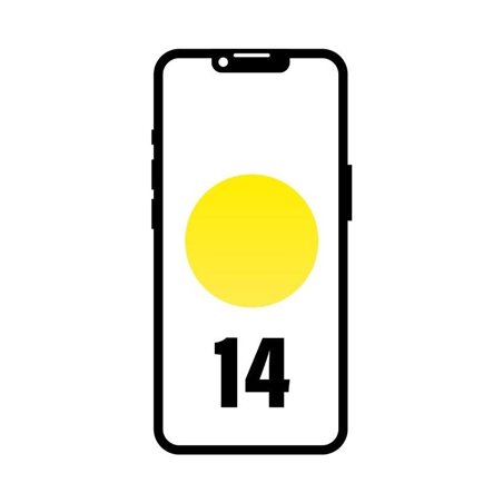 Smartphone Apple iPhone 14 256Gb/ 6.1'/ 5G/ Amarillo
