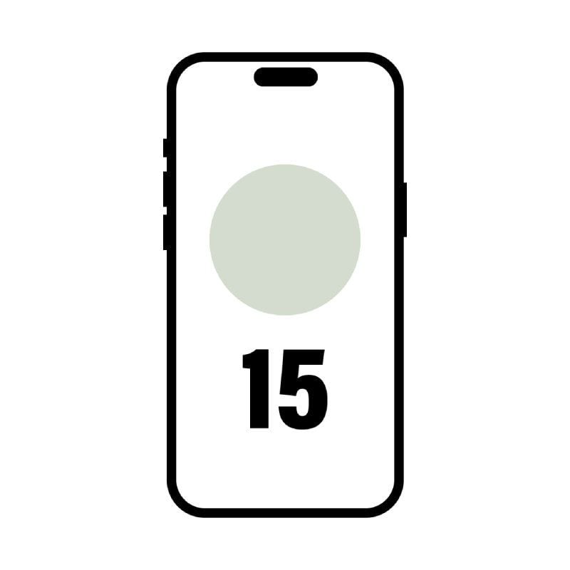 Smartphone Apple iPhone 15 512Gb/ 6.1'/ 5G/ Verde