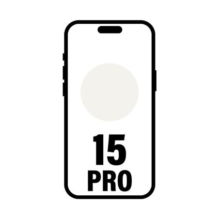 Smartphone Apple iPhone 15 Pro 512Gb/ 6.1'/ 5G/ Titanio Blanco