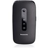 Teléfono Móvil Panasonic KX-TU550 para Personas Mayores/ Negro