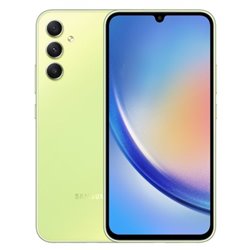 Smartphone Samsung Galaxy A34 8GB/ 256GB/ 6.6'/ 5G/ Verde Lima