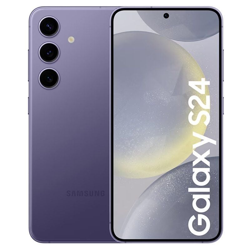 Smartphone Samsung Galaxy S24 8GB/ 128GB/ 6.2'/ 5G/ Violeta Cobalt Smartphone Samsung Galaxy S24 8GB/ 128GB/ 6.2'/ 5G/ Violeta Cobalt