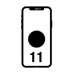 Smartphone Apple iPhone 11 128GB/ 6.1'/ Negro